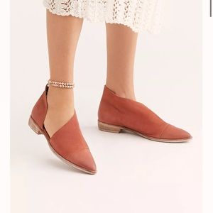 Free people leather booties
